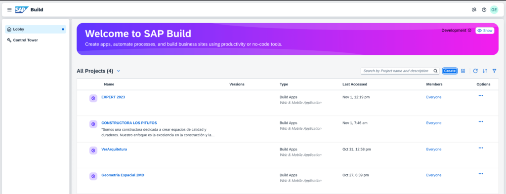 SAP Build Apps Guided