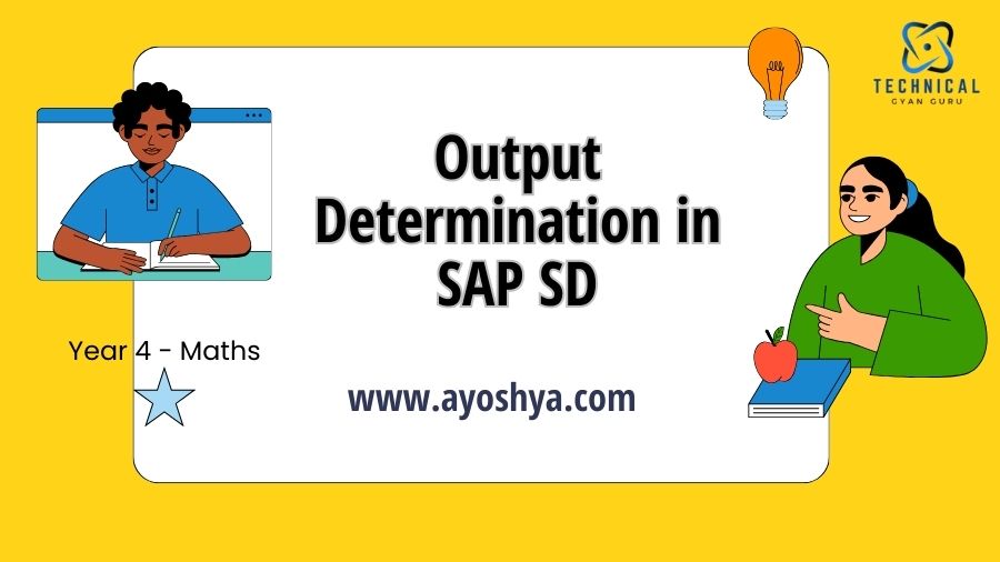Output Determination in SAP SD