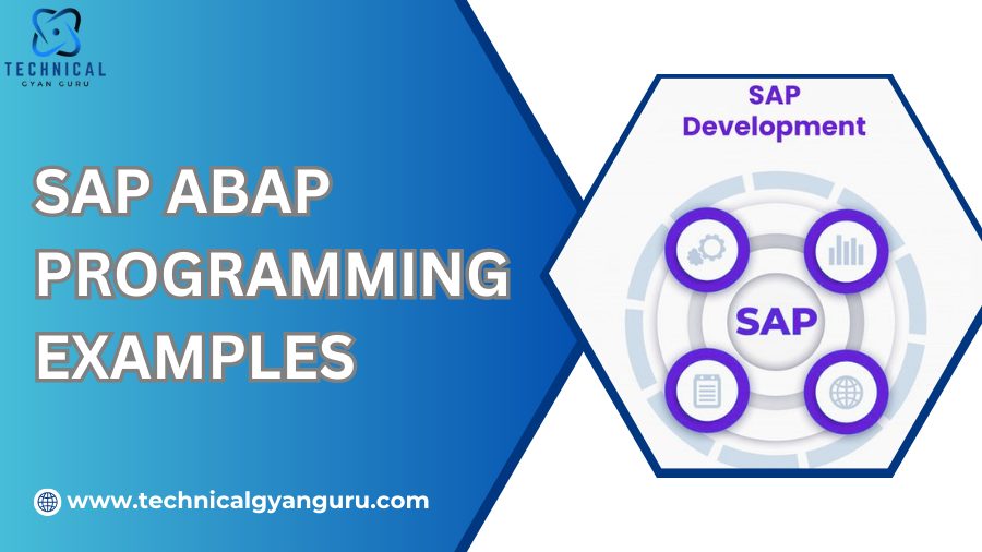 SAP ABAP Programming Examples From Basic to Advanced........