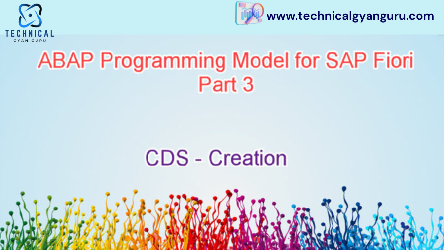 ABAP Programming Model – 3 – Creating CDS Views in SAP Fiori