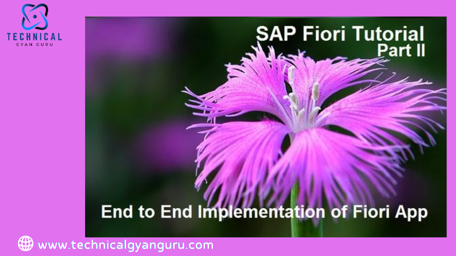 Part II of the SAP Fiori Tutorial: End-to-End Fiori App Development