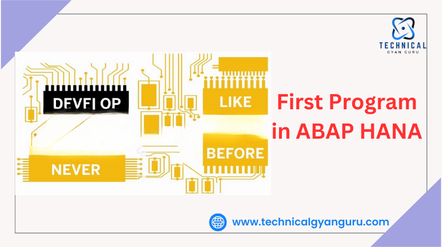 ABAP on SAP HANA. Part I- First Program in ABAP HANA