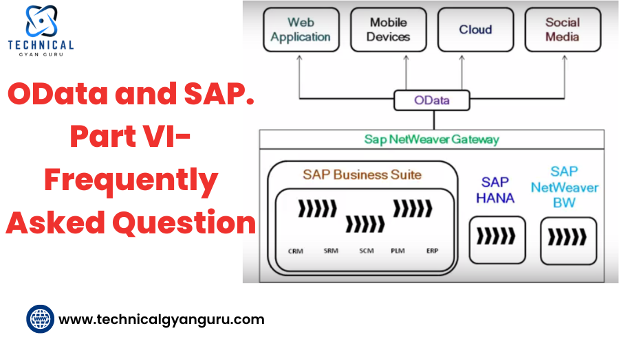 OData and SAP. Part VI- Frequently Asked Question