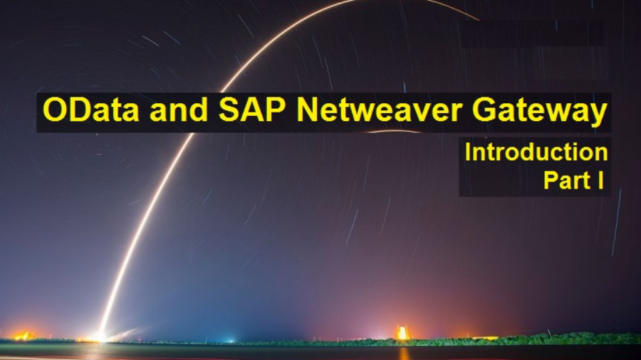 SAP Netweaver Gateway and OData SAP. Section I: A Brief History