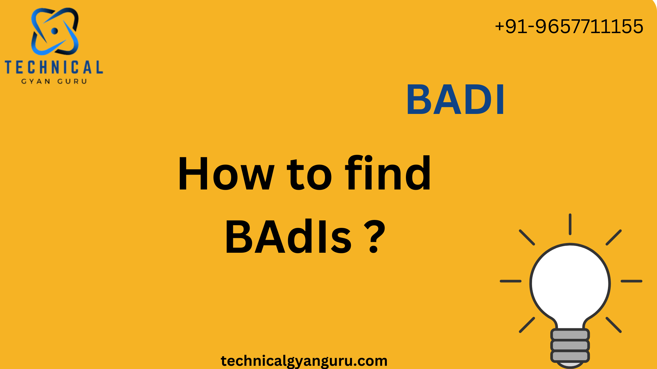 How to find BAdIs ?