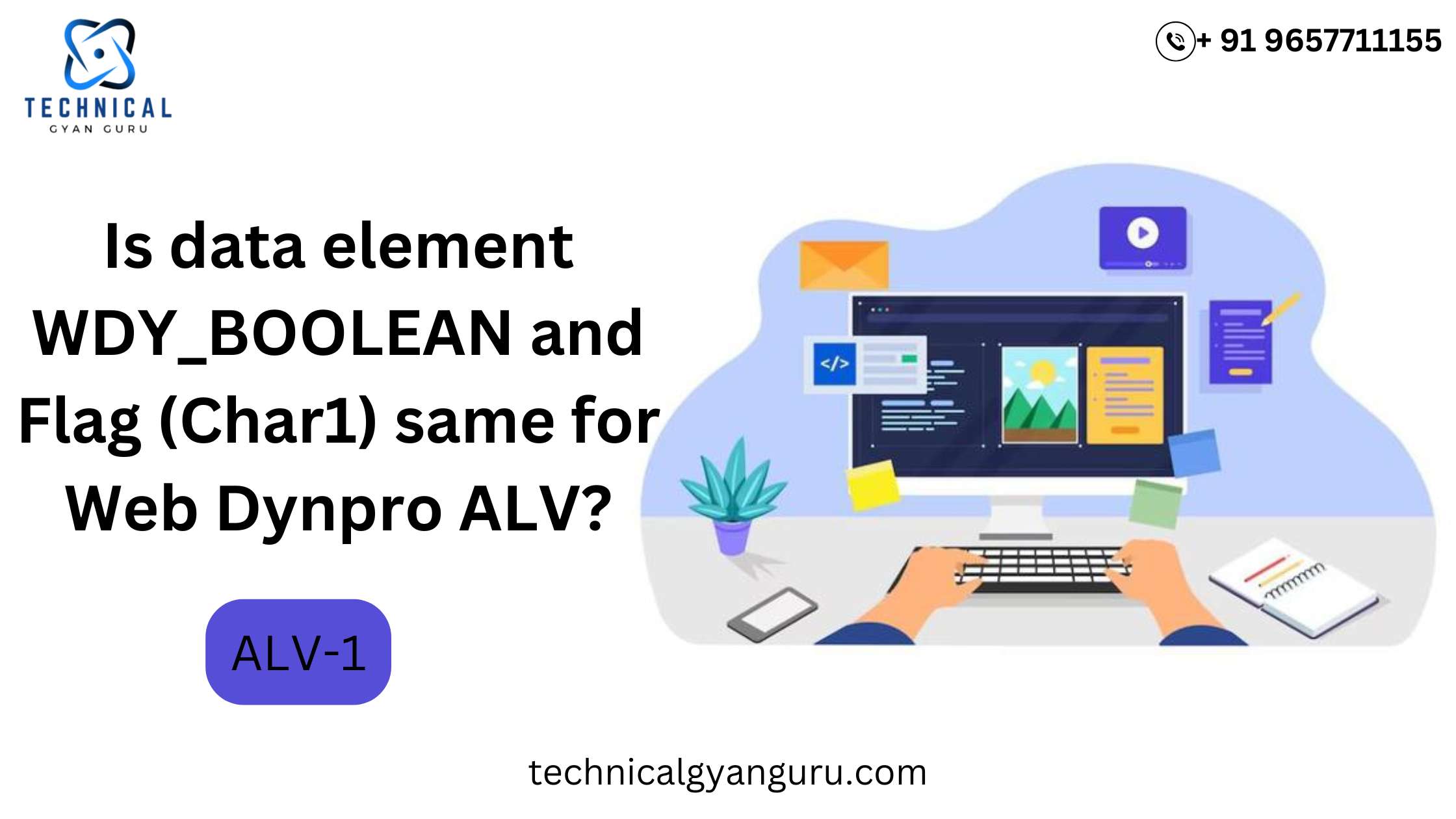 Is data element WDY_BOOLEAN and Flag (Char1) the same for Web Dynpro ALV?