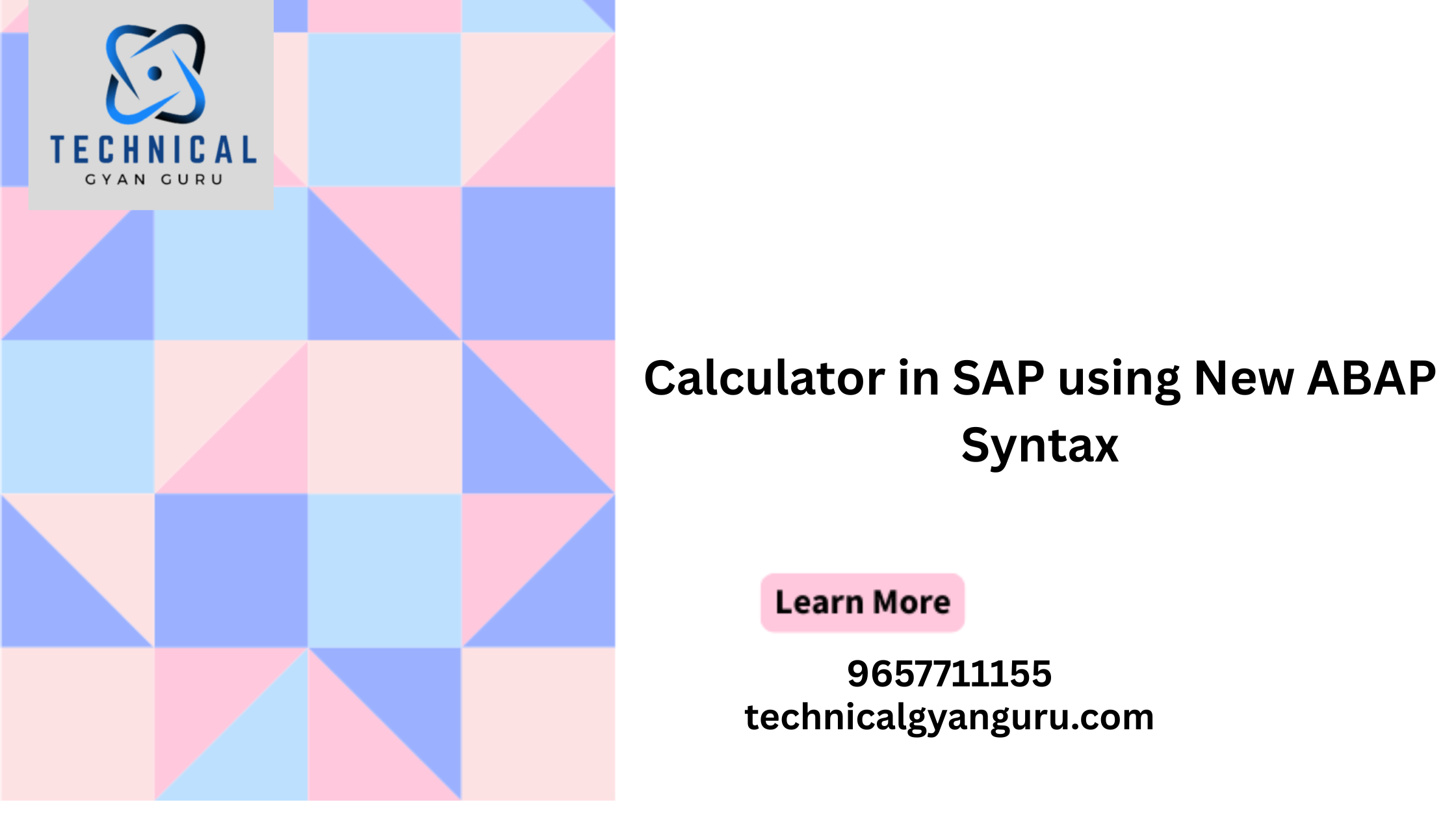 Calculator in SAP using New ABAP Syntax