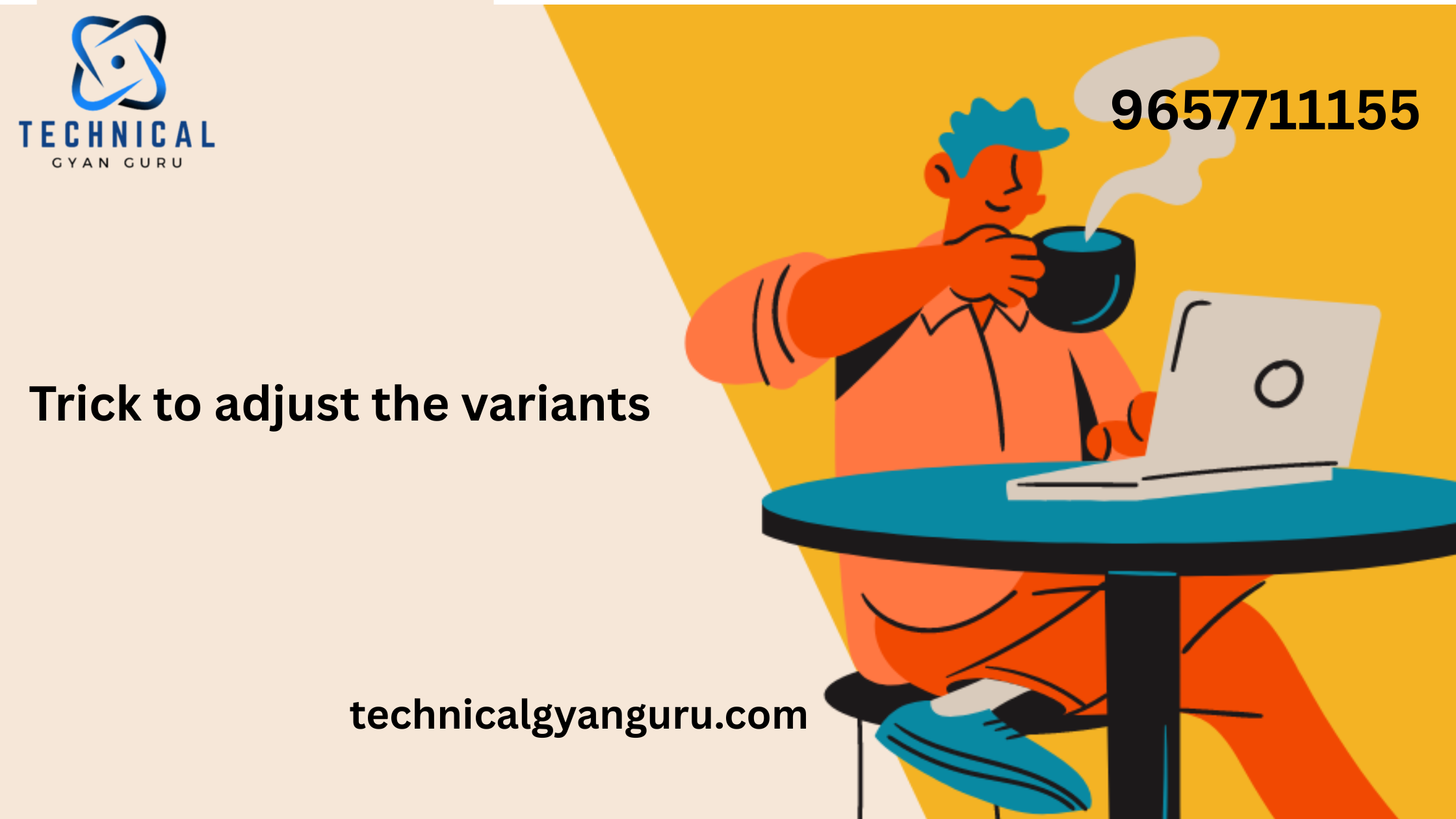 Trick to adjust the variants