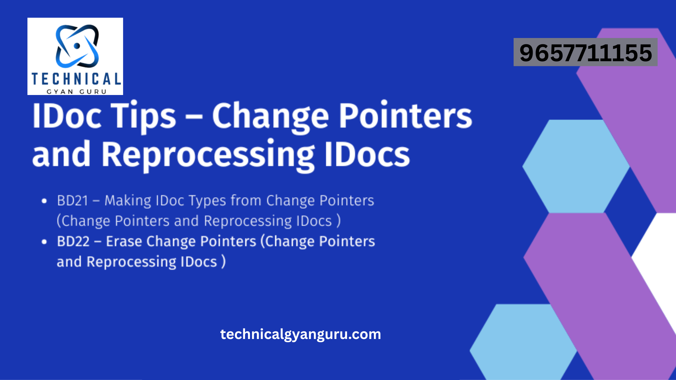 IDoc Tips – Change Pointers and Reprocessing IDocs