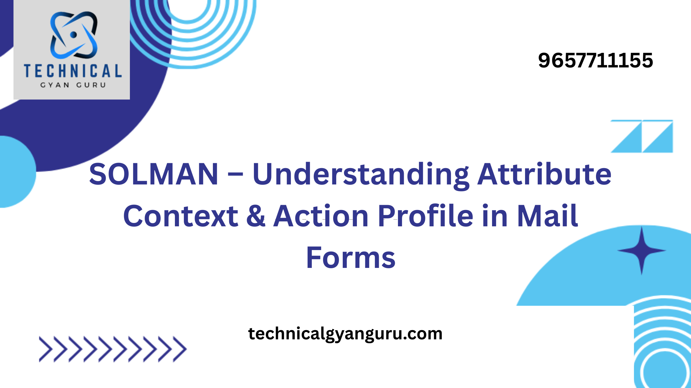 SOLMAN – Understanding Attribute Context & Action Profile in Mail Forms