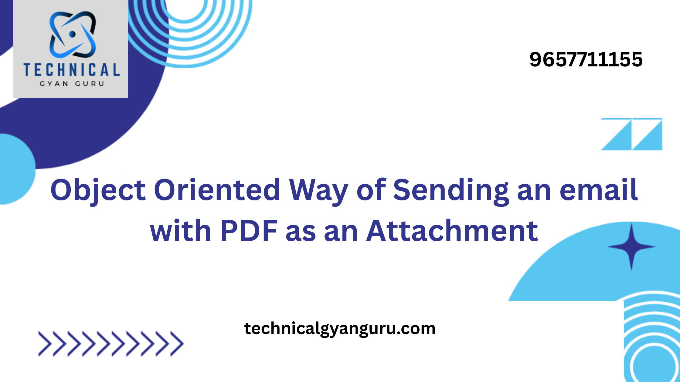 Object Oriented Way of Sending an email with PDF as an Attachment
