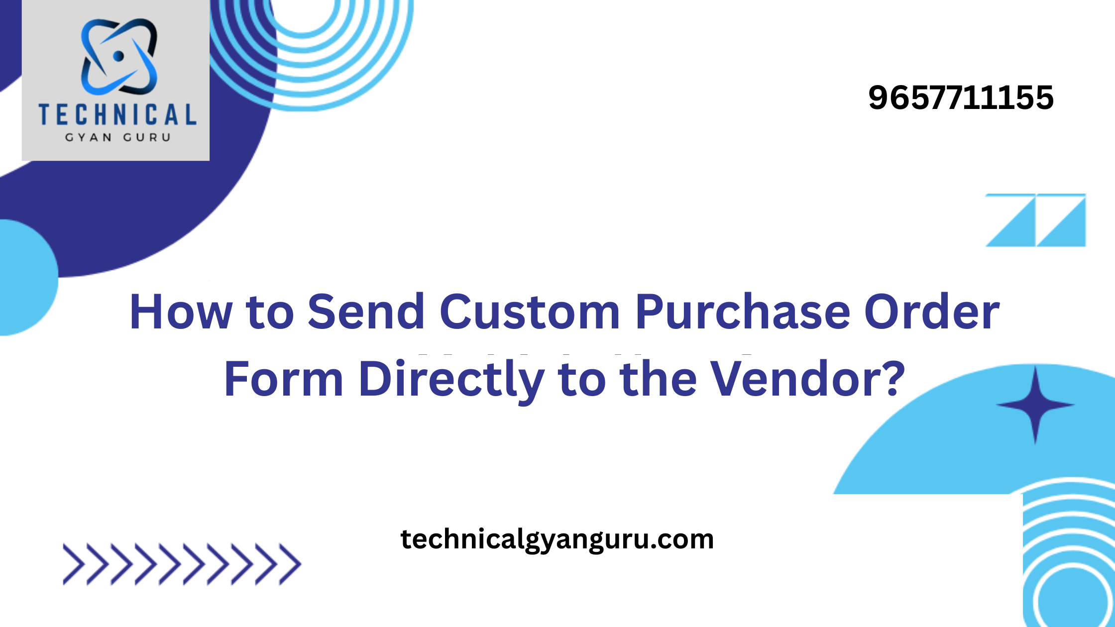 How to Send Custom Purchase Order Form Directly to the Vendor?