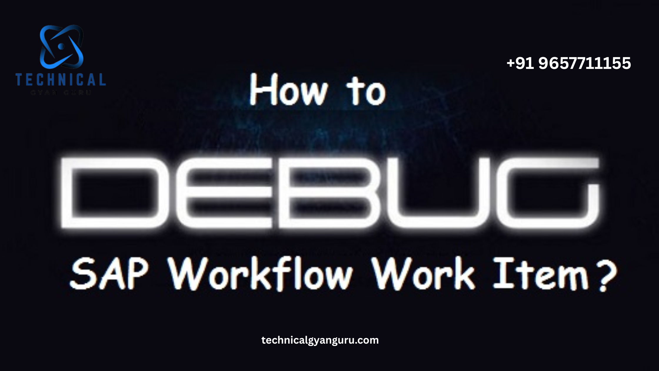 How to Debug any Work Item in SAP Workflow?