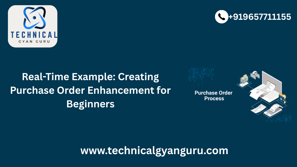 SAP Purchase Order Enhancement