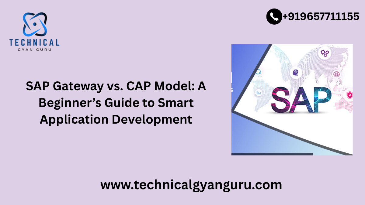 SAP Gateway vs. CAP Model