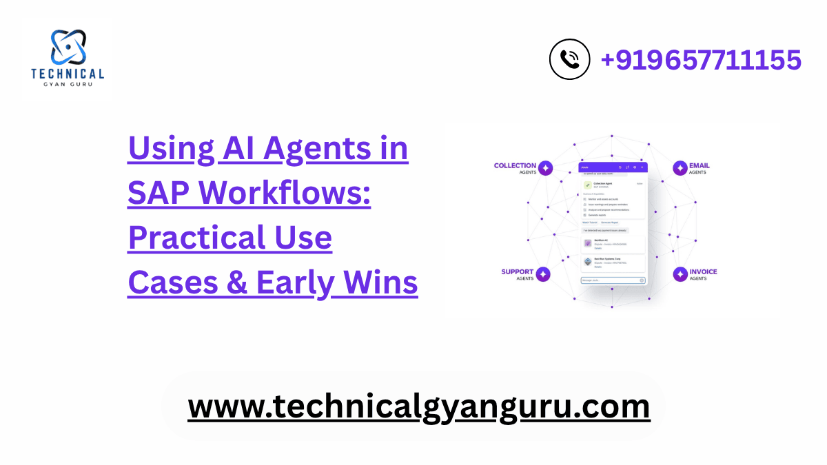Using AI Agents in SAP Workflows: Practical Use Cases & Early Wins
