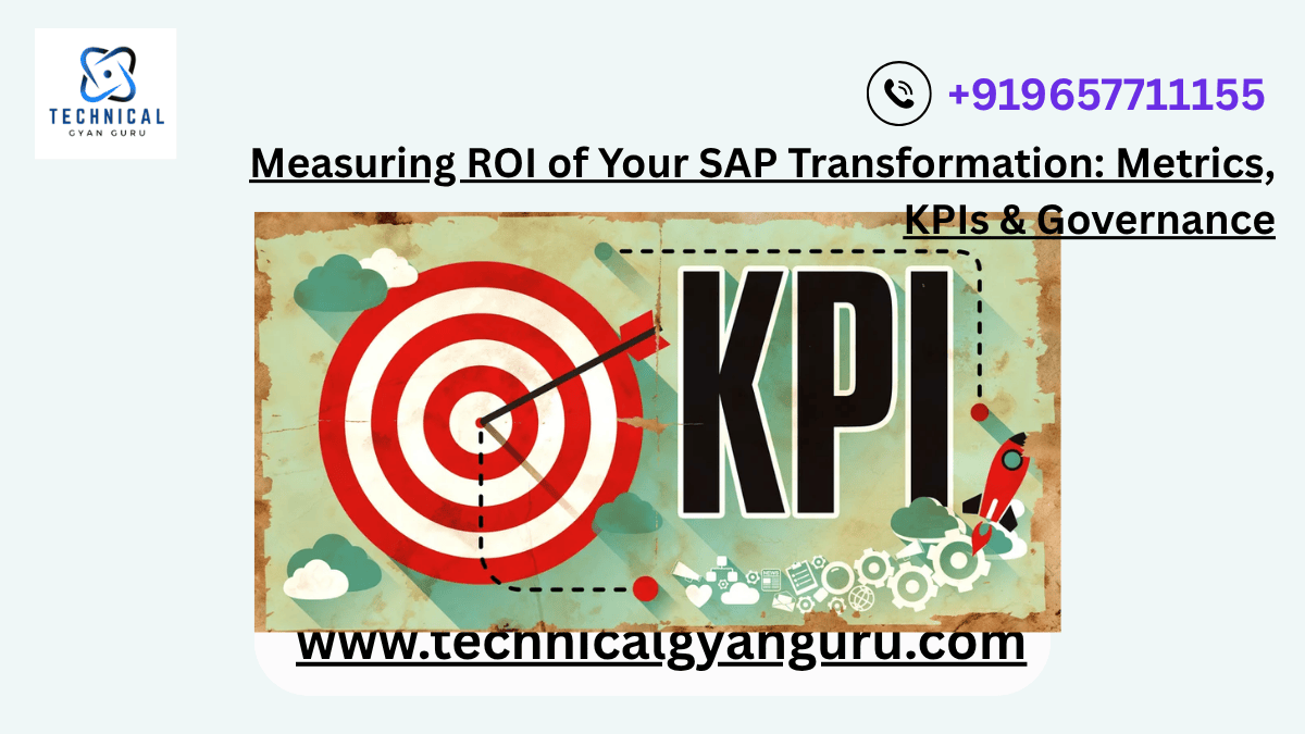 Measuring ROI of Your SAP Transformation: Metrics, KPIs & Governance
