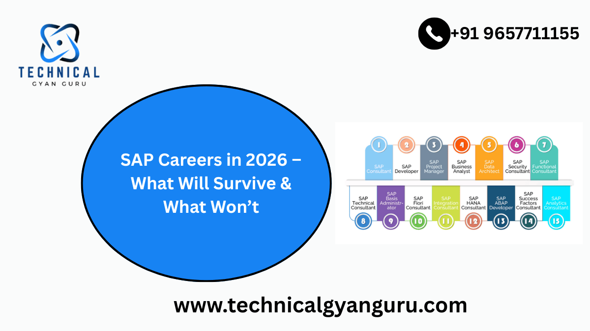SAP Careers in 2026 – What Will Survive & What Won’t