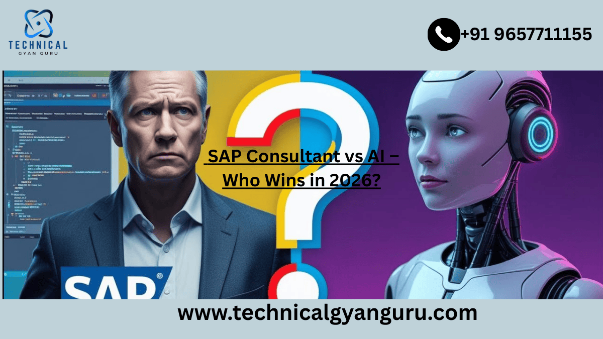  SAP Consultant vs AI – Who Wins in 2026?