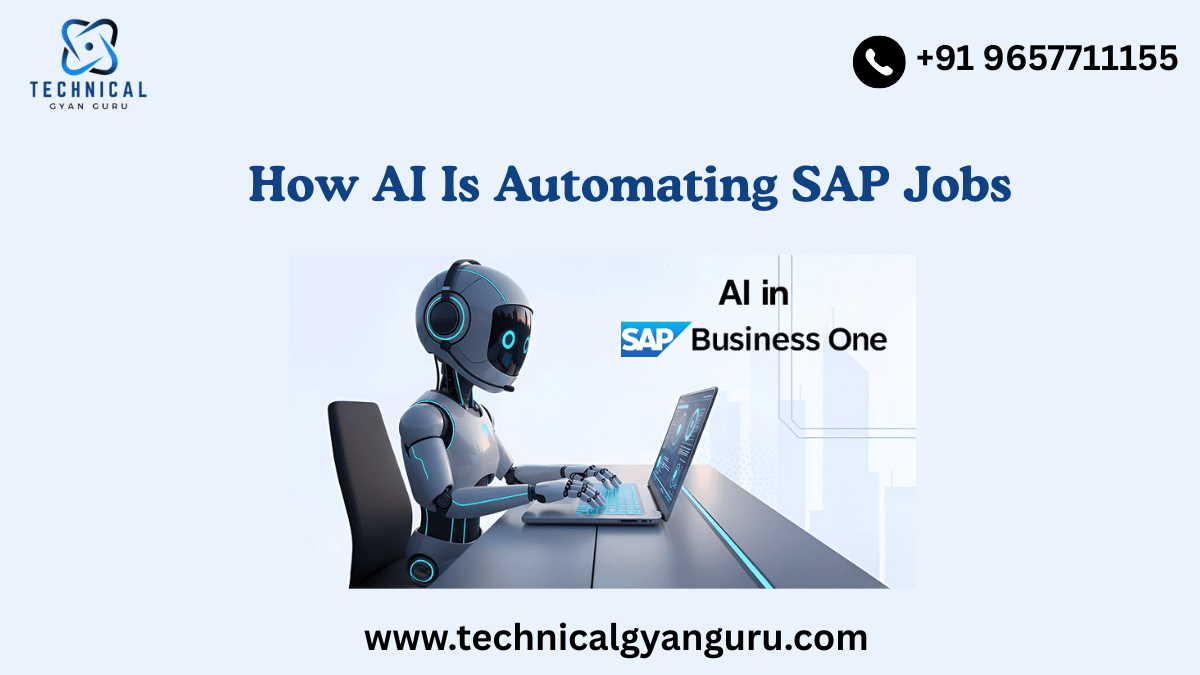 How AI Is Automating SAP Jobs