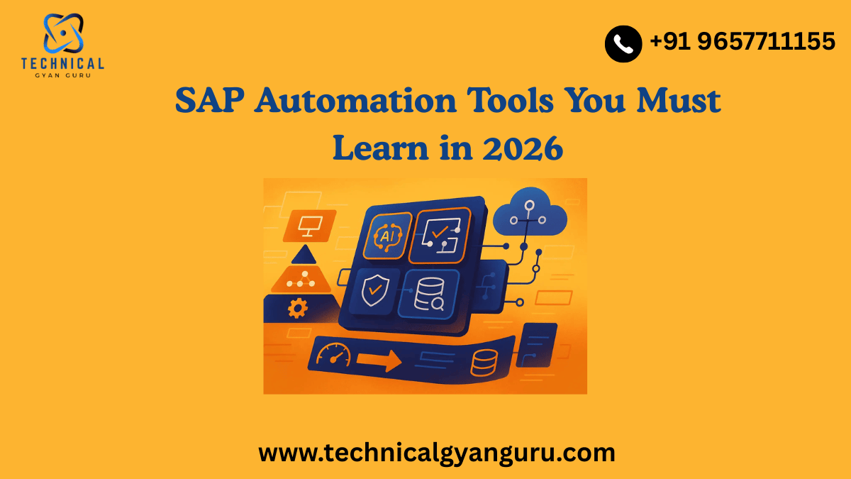 SAP Automation Tools You Must Learn in 2026