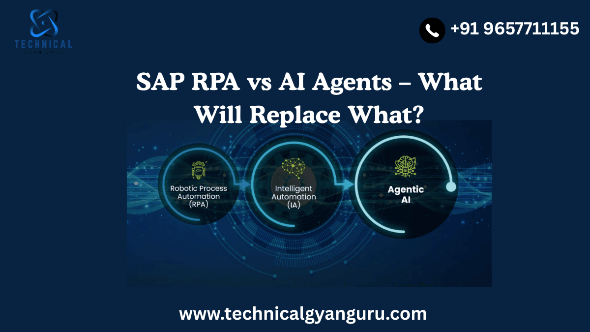 SAP RPA vs AI Agents – What Will Replace What?