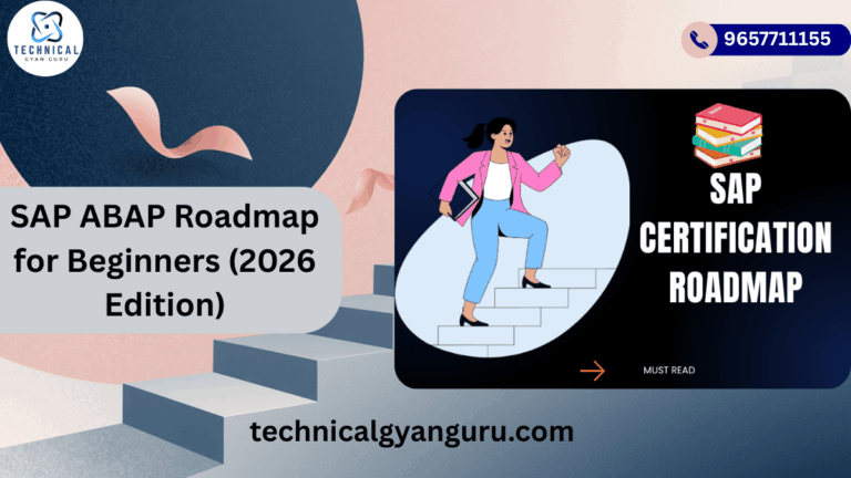 SAP ABAP Roadmap for Beginners (2026 Edition)